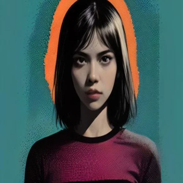 Halftone Hero by Goldman Ink & Ozone, printed on the front of the tee