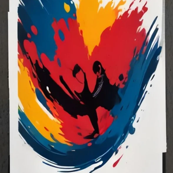 Splash Panel by Goldman Ink & Ozone, printed on the front of the tee