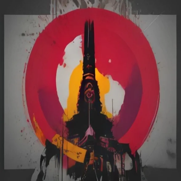 Last Signal Tokyo by Vance Circuit, printed on the front of the tee