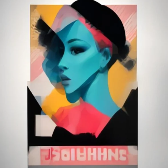 Bauhaus Breath by Vogt Studio, printed on the front of the tee
