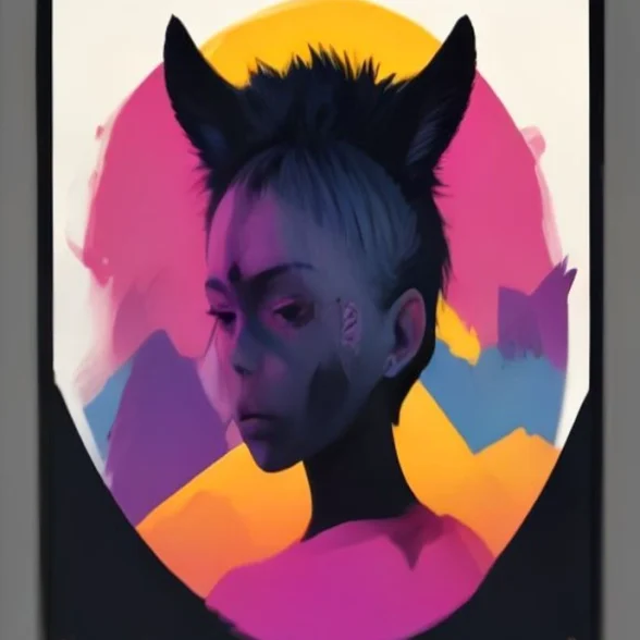 Static Horizon by Nova Ridley Studio, printed on the front of the tee