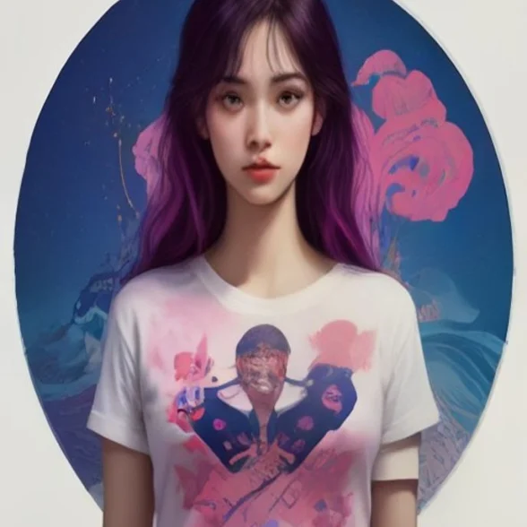 Sailor’s Vow by Reyna Flash Co., printed on the front of the tee
